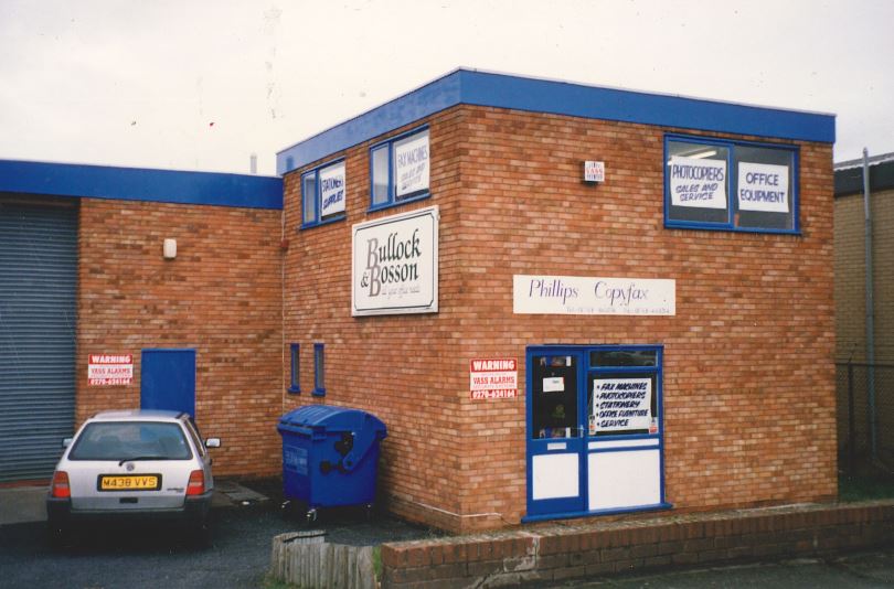 Shrewsbury Office Image from 2001. From here we supplied Office Furniture to the Shropshire area.