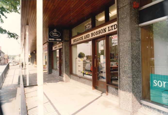 This image is taken of our first showroom in Stafford it was on