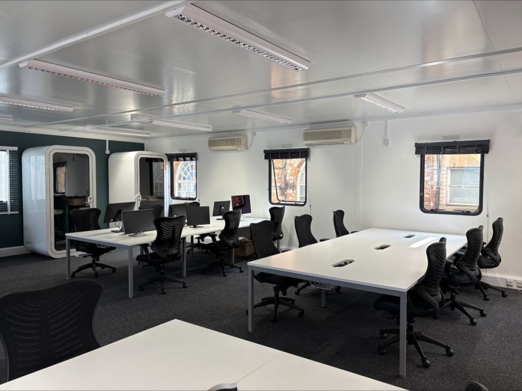 6 person bench desk project image